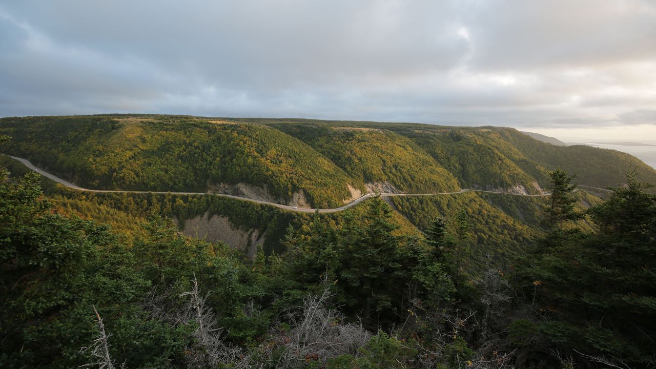 The Cabot Trail in Nova Scotia